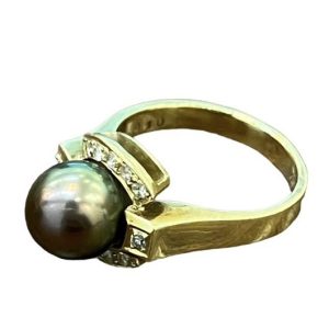 K14(14金）パール　リング